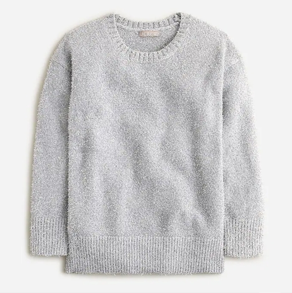 J.Crew Silver Cozy Sweater - Picture 2 of 6